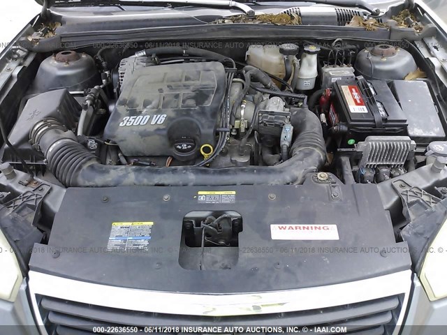 1G1ZU53816F268029 - 2006 CHEVROLET MALIBU LTZ 灰色 照片 10