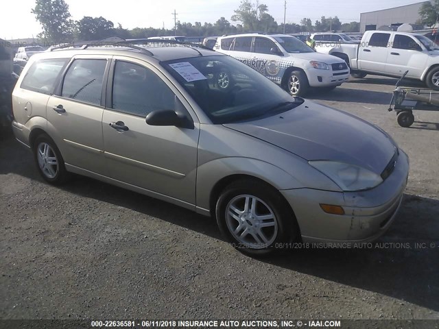 1FAFP36P0YW125686 - 2000 FORD FOCUS SE/SE COMFORT GOLD photo 1