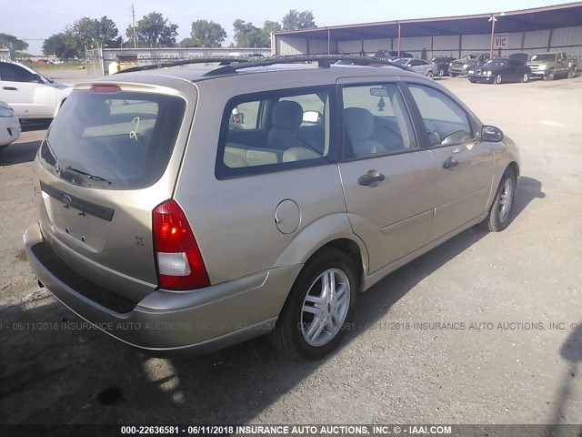 1FAFP36P0YW125686 - 2000 FORD FOCUS SE/SE COMFORT GOLD photo 4