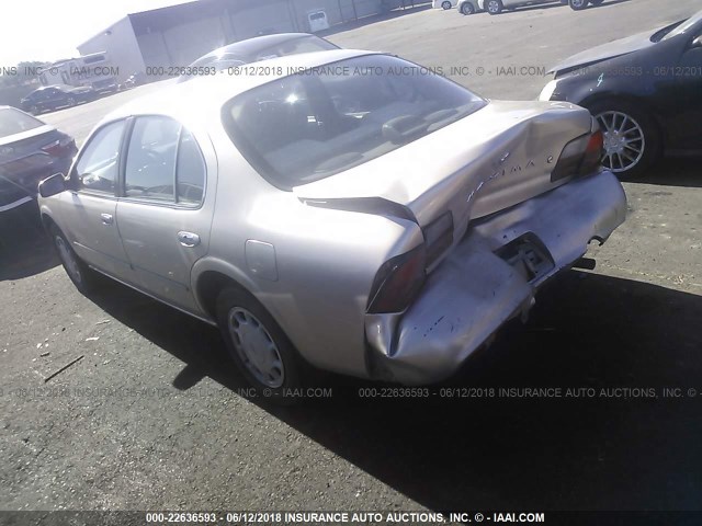 JN1CA21D5TT155964 - 1996 NISSAN MAXIMA GLE/GXE/SE GOLD photo 3