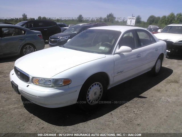 2G4WY52M2X1513857 - 1999 BUICK CENTURY LIMITED WHITE photo 2