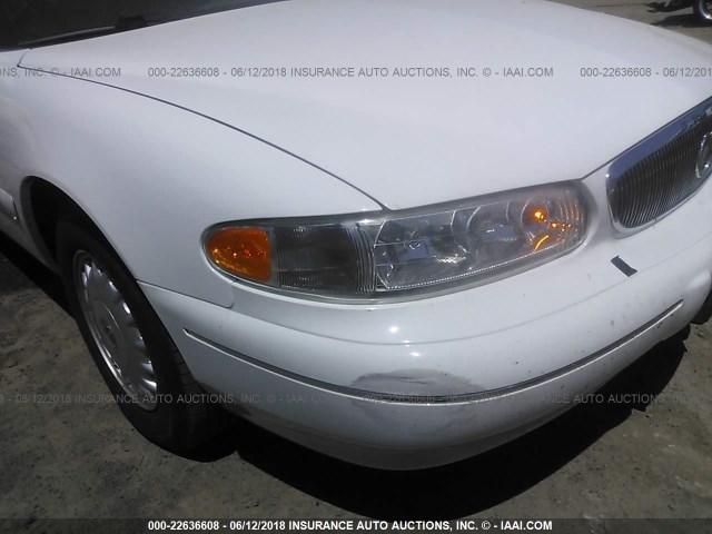 2G4WY52M2X1513857 - 1999 BUICK CENTURY LIMITED WHITE photo 6