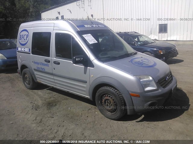 NM0LS6AN6AT033764 - 2010 FORD TRANSIT CONNECT XL SILVER photo 1