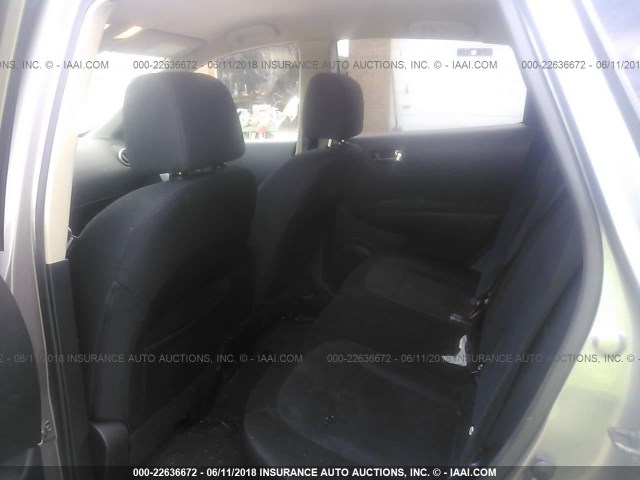 JN8AS5MV8CW409550 - 2012 NISSAN ROGUE S/SV GRAY photo 8