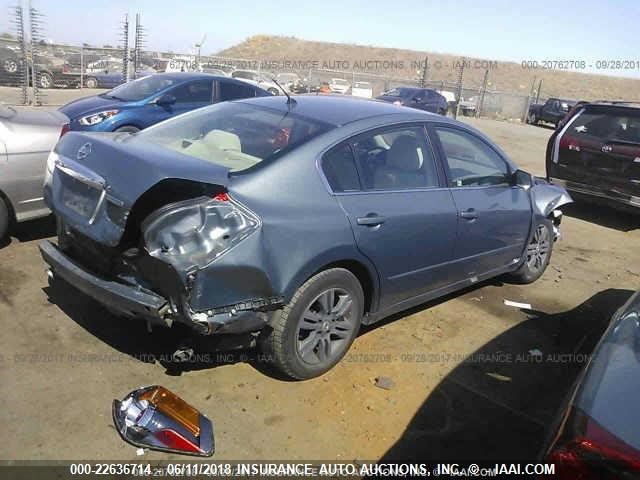 1N4CL2AP5AC113525 - 2010 NISSAN ALTIMA HYBRID Light Blue photo 4