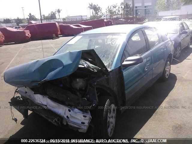 1G8AJ54F45Z137209 - 2005 SATURN ION LEVEL 2 BLUE photo 2