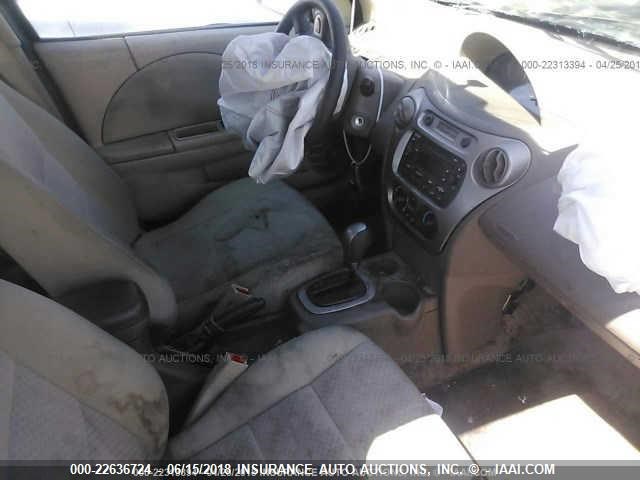 1G8AJ54F45Z137209 - 2005 SATURN ION LEVEL 2 BLUE photo 5