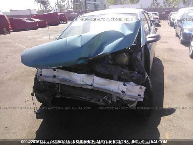 1G8AJ54F45Z137209 - 2005 SATURN ION LEVEL 2 BLUE photo 6