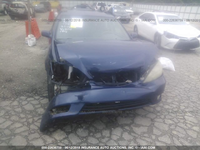 4T1BF30K95U104234 - 2005 TOYOTA CAMRY LE/XLE/SE 蓝色 照片 6