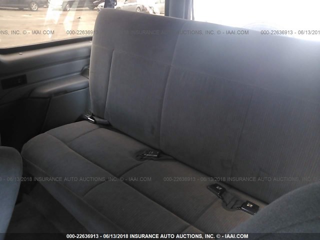 1FMEU15N1RLA22147 - 1994 FORD BRONCO U100 BURGUNDY photo 8