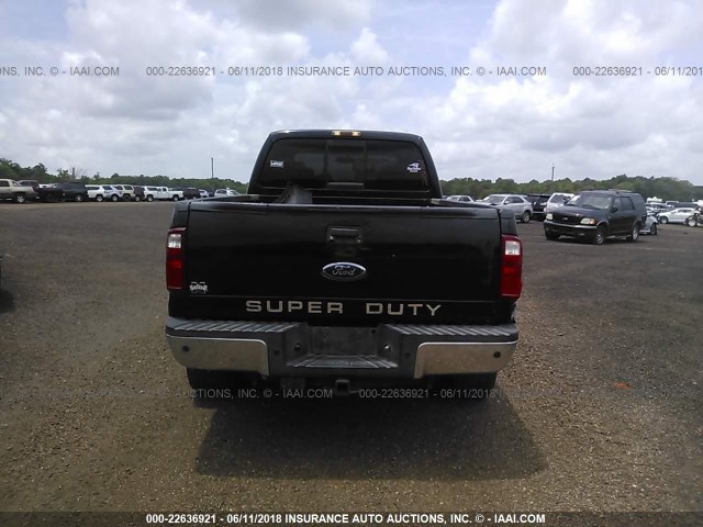 1FTWW3BR6AEB33047 - 2010 FORD F350 SUPER DUTY BLACK photo 8