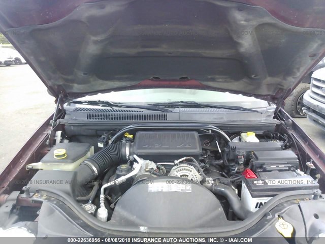 1J8HR48P37C524049 - 2007 JEEP GRAND CHEROKEE LAREDO/COLUMBIA/FREEDOM 红色 照片 10