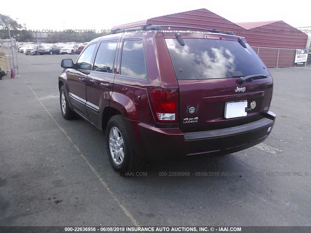 1J8HR48P37C524049 - 2007 JEEP GRAND CHEROKEE LAREDO/COLUMBIA/FREEDOM 红色 照片 3