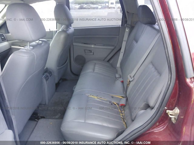1J8HR48P37C524049 - 2007 JEEP GRAND CHEROKEE LAREDO/COLUMBIA/FREEDOM 红色 照片 8