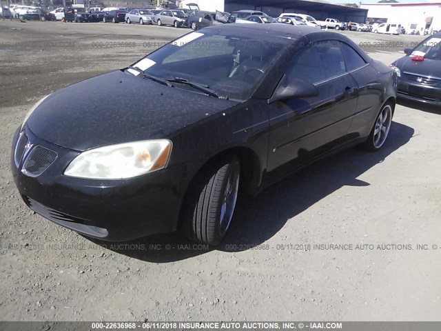 1G2ZM351364280436 - 2006 PONTIAC G6 GTP BLACK photo 2