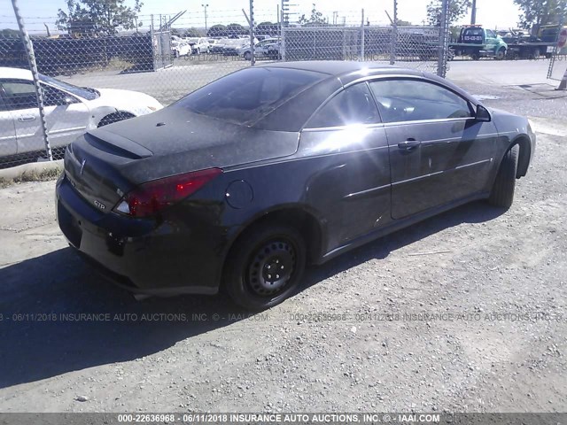 1G2ZM351364280436 - 2006 PONTIAC G6 GTP BLACK photo 4