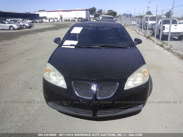 1G2ZM351364280436 - 2006 PONTIAC G6 GTP BLACK photo 6