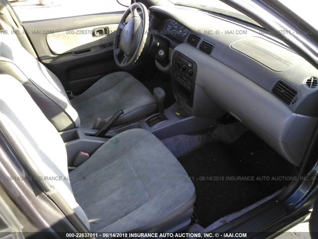 1N4AB41D1VC760392 - 1997 NISSAN SENTRA XE/GXE/GLE/BASE GRAY photo 5