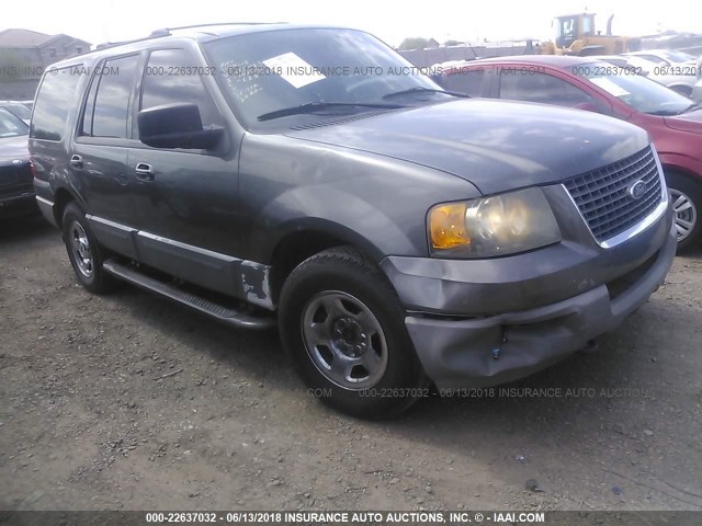 1FMPU16L13LB65483 - 2003 FORD EXPEDITION XLT GRAY photo 1