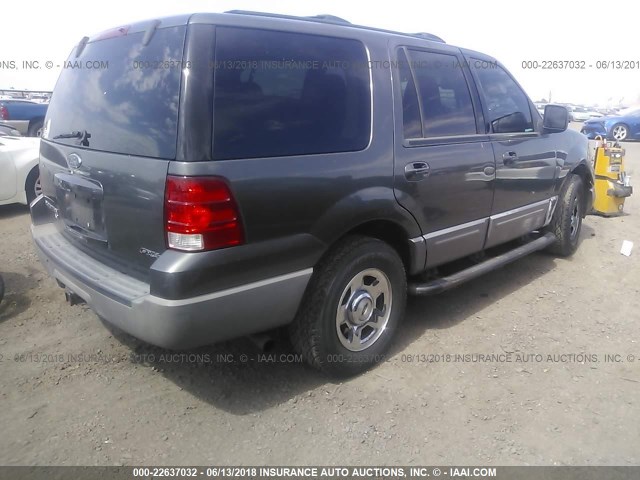 1FMPU16L13LB65483 - 2003 FORD EXPEDITION XLT GRAY photo 4