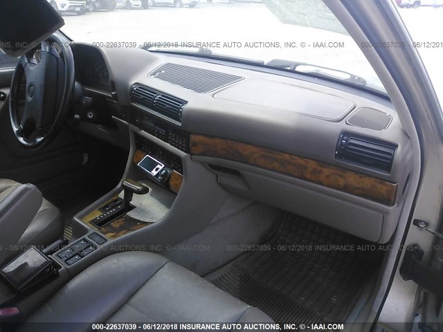 WBAGD4329RDE68046 - 1994 BMW 740 I AUTOMATIC GOLD photo 5