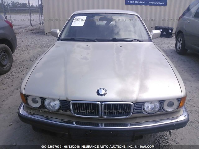 WBAGD4329RDE68046 - 1994 BMW 740 I AUTOMATIC GOLD photo 6