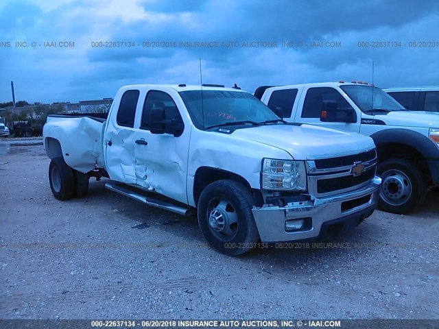 1GC8CZBG8AZ248504 - 2010 CHEVROLET 3500 CREWCAB  WHITE photo 1