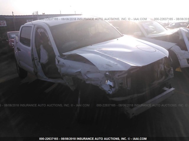 5TFJX4GN1DX023860 - 2013 TOYOTA TACOMA DOUBLE CAB თეთრი ფოტო 1