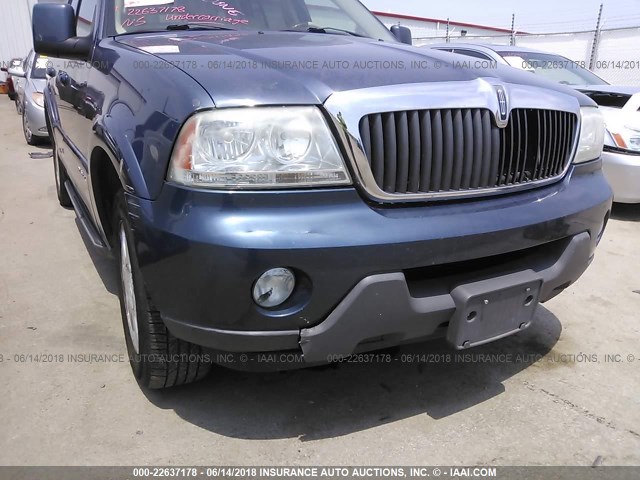 5LMEU78H63ZJ35067 - 2003 LINCOLN AVIATOR Mavi foto 6