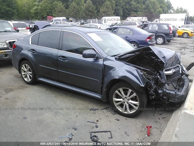 4S3BMBM67E3020274 - 2014 SUBARU LEGACY 2.5I LIMITED GRAY photo 1