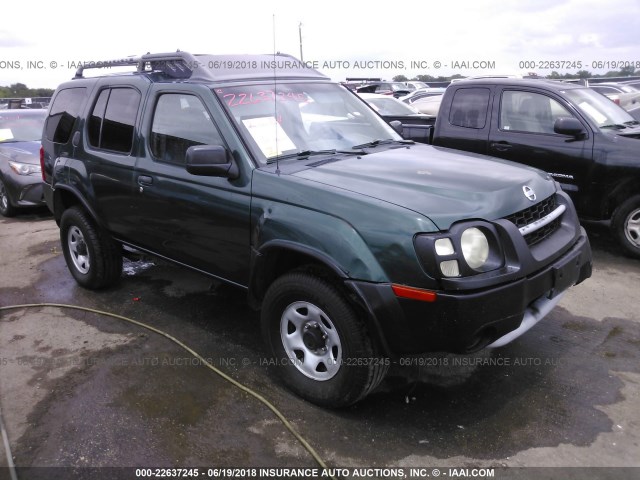 5N1ED28T22C550527 - 2002 NISSAN XTERRA XE/SE GREEN photo 1