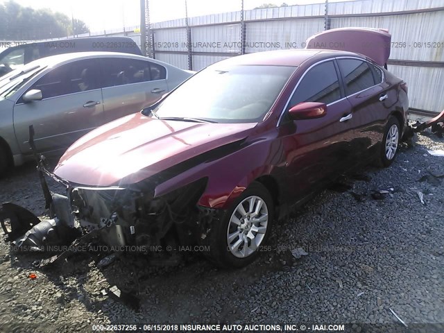 1N4AL3AP7GN320282 - 2016 NISSAN ALTIMA 2.5/S/SV/SL/SR RED photo 2