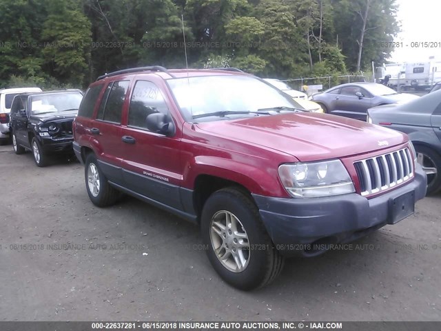 1J4GW48SX4C166759 - 2004 JEEP GRAND CHEROKEE LAREDO/COLUMBIA/FREEDOM 红色 照片 1