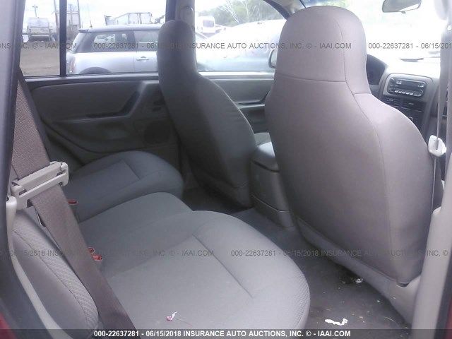 1J4GW48SX4C166759 - 2004 JEEP GRAND CHEROKEE LAREDO/COLUMBIA/FREEDOM 红色 照片 8