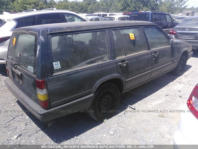 YV1JW8312S3132548 - 1995 VOLVO 940 GREEN photo 4