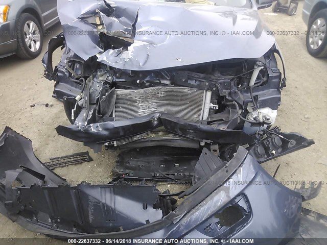 1G11B5SA9DF353155 - 2013 CHEVROLET MALIBU LS BLUE photo 6