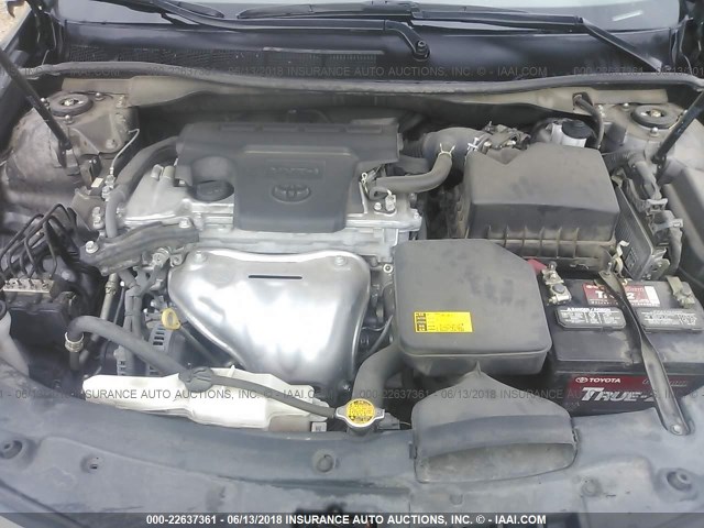 4T4BF1FK4CR247378 - 2012 TOYOTA CAMRY SE/LE/XLE 灰色 照片 10