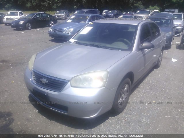 1G1ZS58F37F202998 - 2007 CHEVROLET MALIBU LS 银色 照片 2