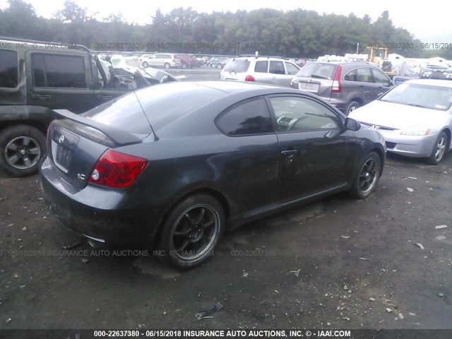 JTKDE177250028846 - 2005 TOYOTA SCION TC 灰色 照片 4