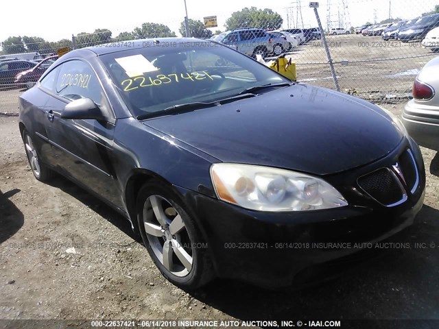 1G2ZM151X64211828 - 2006 PONTIAC G6 GTP BLACK photo 1