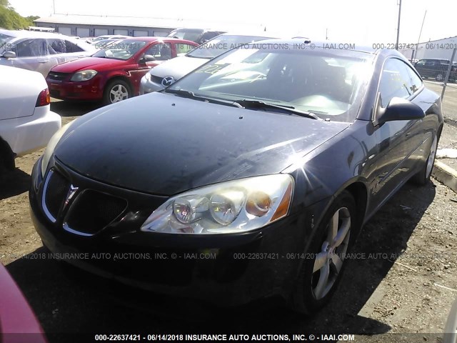 1G2ZM151X64211828 - 2006 PONTIAC G6 GTP BLACK photo 2