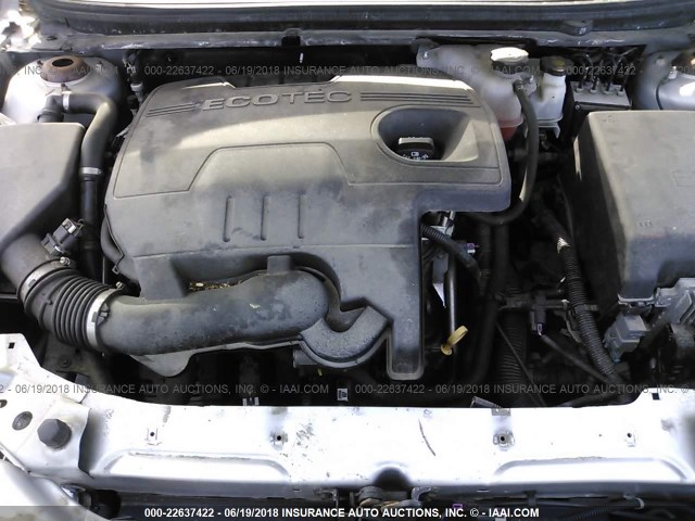 1G1ZC5EB2AF294997 - 2010 CHEVROLET MALIBU 1LT 银色 照片 10