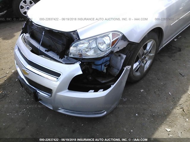 1G1ZC5EB2AF294997 - 2010 CHEVROLET MALIBU 1LT 银色 照片 6