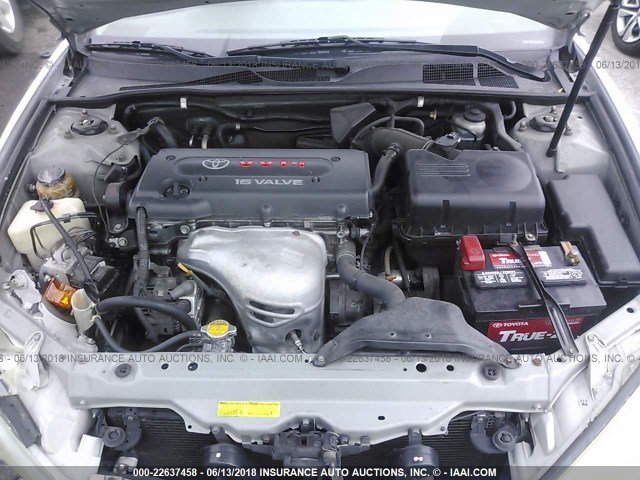 4T1BE32K42U540906 - 2002 TOYOTA CAMRY LE/XLE/SE Gümüş foto 10