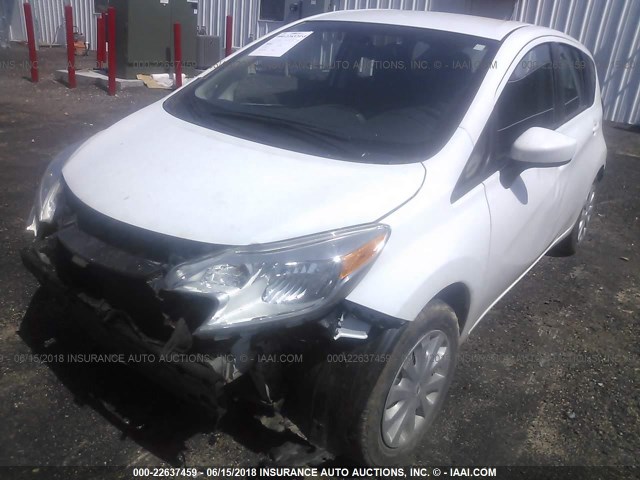 3N1CE2CP5GL407217 - 2016 NISSAN VERSA NOTE S/S PLUS/SV/SL/SR WHITE photo 2