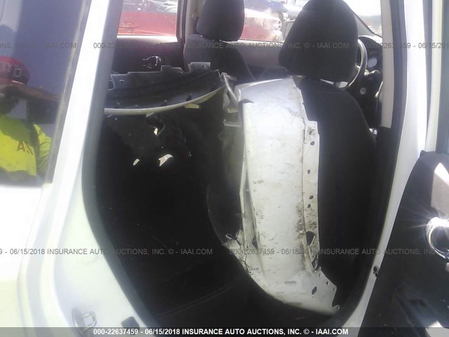 3N1CE2CP5GL407217 - 2016 NISSAN VERSA NOTE S/S PLUS/SV/SL/SR WHITE photo 8