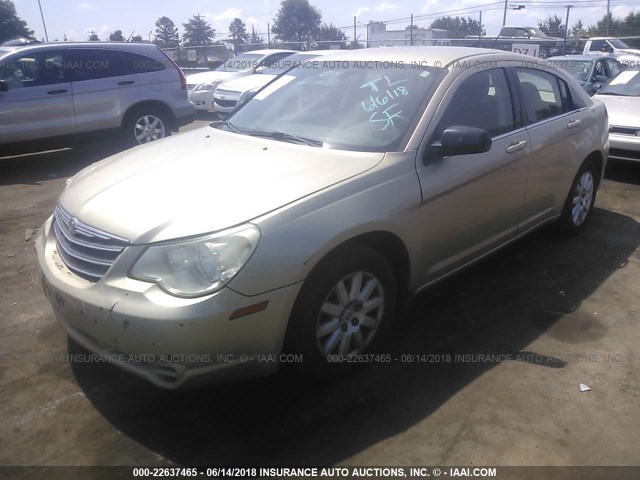 1C3CC4FBXAN213308 - 2010 CHRYSLER SEBRING TOURING GOLD photo 2