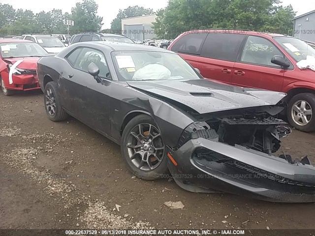 2C3CDZGG2JH150024 - 2018 DODGE CHALLENGER GT GRAY photo 1