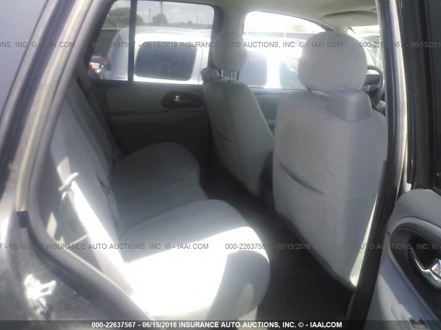 1GNDS13S472218642 - 2007 CHEVROLET TRAILBLAZER LS/LT GRAY photo 8