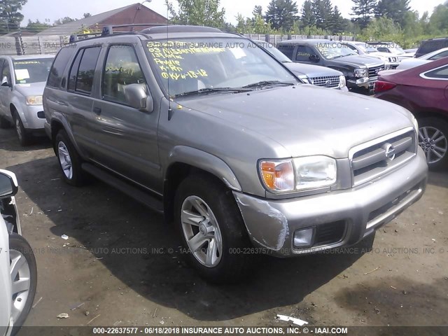 JN8DR09X53W701341 - 2003 NISSAN PATHFINDER LE/SE GRAY photo 1